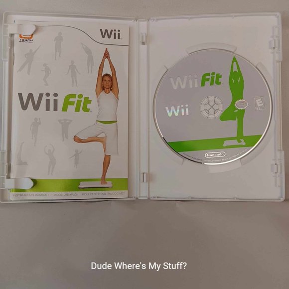 Nintendo Wii Fit Video - Work Out with Instruction Booklet - Game & Booklet ONLY - Picture 2 of 3